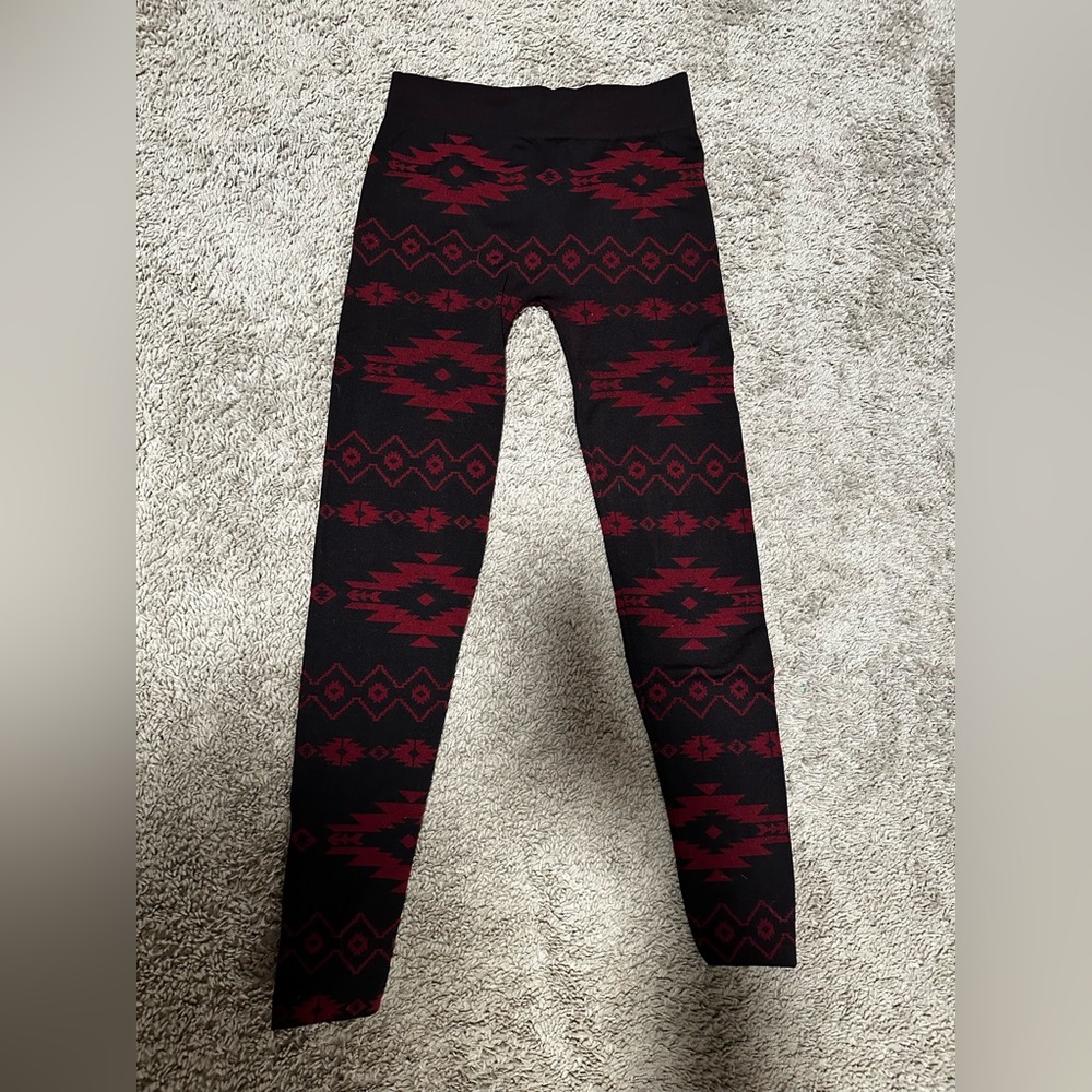 Fleece leggings